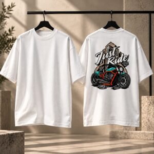 Just Ride oversized t-shirt