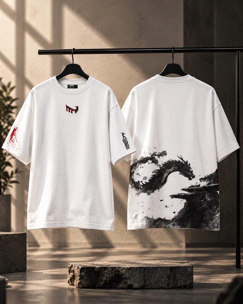 Dragon oversized t-shirt